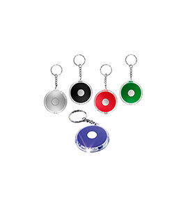LLAVERO REDONDO CON LINTERNA