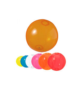 PELOTA DE PLAYA INFLABLES TRANSPARENTE